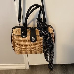 Authentic Patricia Nash Lucena Woven Crossbody/ Shoulder Purse